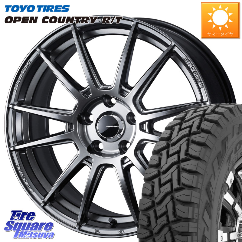 TOYOTIRES オープンカントリー RT 在庫● トーヨー OPENCOUNTRY R/T サマータイヤ 225/60R17WEDS WedsSport SA-62R SA62R ウェッズ スポーツ ホイール 17インチ 17X7.5J 48 5穴 100 レガシー レガシィ アウトバック｜タイヤスクエアミツヤ