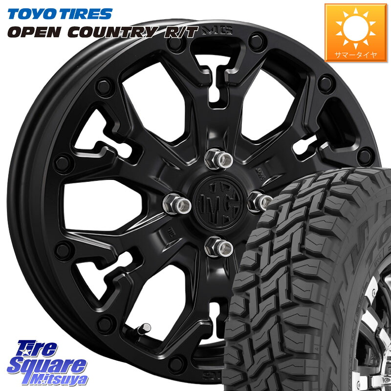 TOYOTIRES オープンカントリー RT トーヨー 在庫● OPEN COUNTRY R/T サマータイヤ 215/70R16CRIMSON MG GOLEM Jr ホイール 16インチ 16X6.0J 38 4穴 100 ロッキー ガソリン車 4穴 ライズ ガソリン車 4穴|タイヤスクエアミツヤ