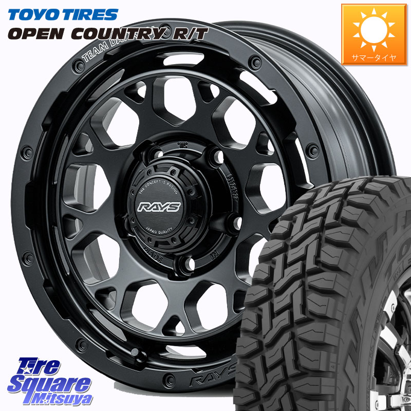 TOYOTIRES オープンカントリー RT トーヨー 在庫● OPEN COUNTRY R/T サマータイヤ 215/70R16RAYS TEAM DAYTONA M9+ BOJ ホイール 16インチ 16X5.5J 20 5穴 139.7 ジムニー専用(要オーバーフェンダー等) AZオフロード カスタムサイズ|タイヤスクエアミツヤ