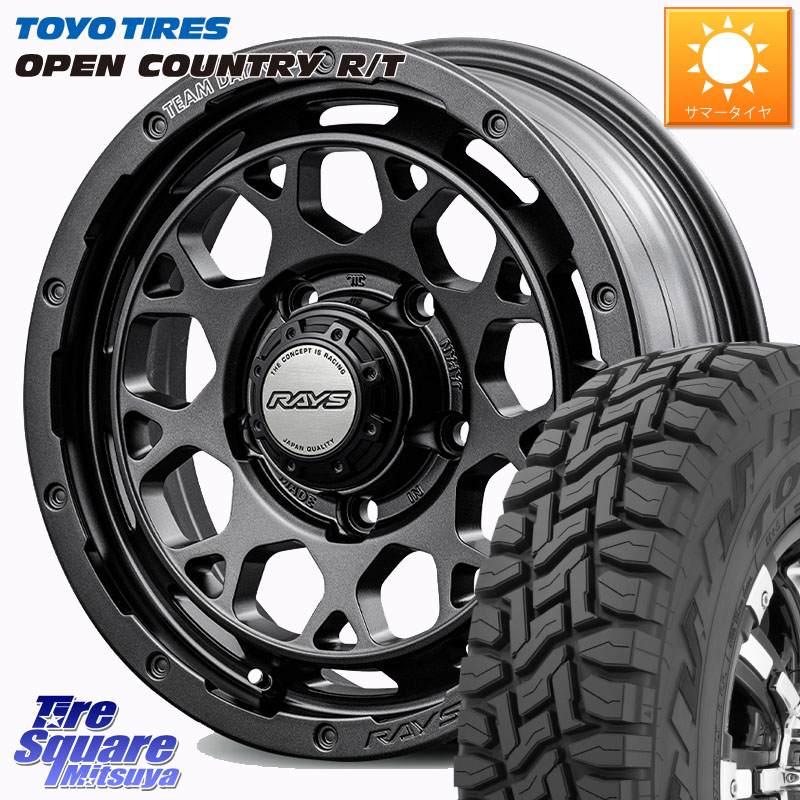 TOYOTIRES オープンカントリー RT トーヨー 在庫● OPEN COUNTRY R/T サマータイヤ 215/70R16RAYS 【欠品次回~1月】 TEAM DAYTONA M9+ Spec M ※インセット-5 ホイール 16インチ 16X6.0J 0 5穴 139.7 ジムニー専用(要オーバーフェンダー等) ジムニ&minus;シエラ/ノマド(カス｜タイヤスクエアミツヤ