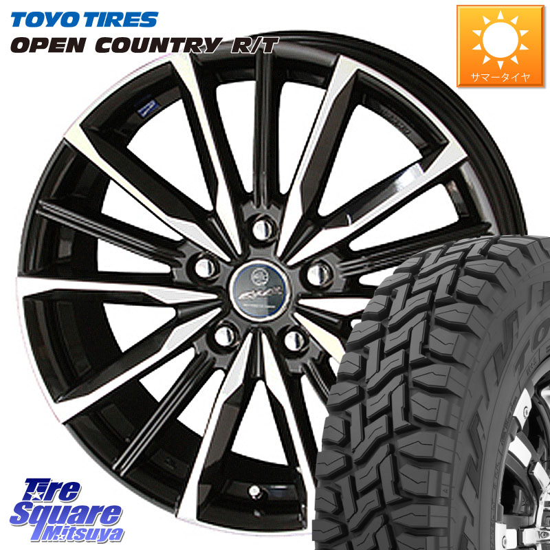 TOYOTIRES オープンカントリー RT トーヨー 在庫● OPEN COUNTRY R/T サマータイヤ 215/70R16KYOHO 【欠品次回7月中旬】SMACK スマック ヴァルキリー ホイール 16インチ 16X6.5J 48 5穴 114.3 SK系フォレスター パジェロイオ トリビュート RAV4 10系 RAV4 20系 エレメ|タイヤスクエアミツヤ