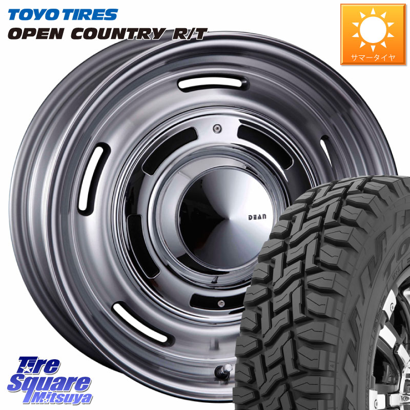 TOYOTIRES オープンカントリー RT トーヨー 在庫● OPEN COUNTRY R/T サマータイヤ 215/70R16CRIMSON ディーン クロスカントリー グレー インセット-5 16インチ 欠品次回6月末～7月上予定 16X6.0J 0 5穴 139.7 ジムニー専用(要オーバーフェンダー等) ジムニ&minus;シエラ/ノ｜タイヤスクエアミツヤ