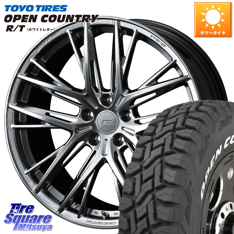 WEDS F ZERO FZ-5 FZ5 鍛造 FORGED ホイール 18インチ エフゼロ 18 X 8.0J +43 5穴 114.3 TOYOTIRES オープンカントリー RT 在庫● ホワイトレター OPENCOUNTRY R/T トーヨー 225/60R18 50系RAV4 80系ハリアー T32エクストレイル CX-5 CX-8 BT5レガシィアウトバック