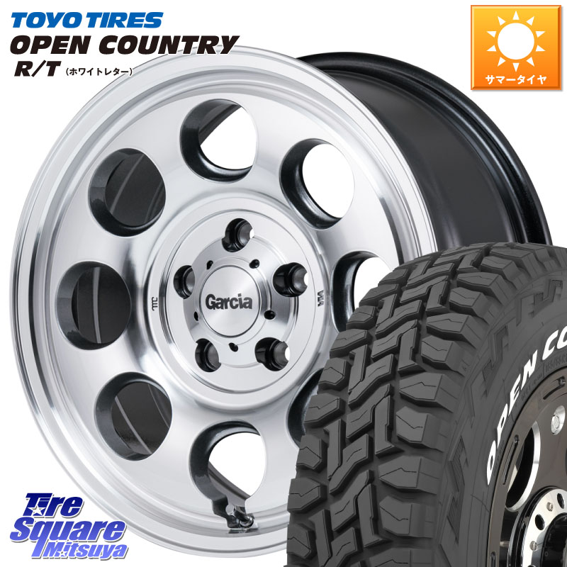 MANARAY MID Garcia Palm8 ガルシア パーム8 PO JIMNY ホイール 16インチ 16 X 5.5J +20 5穴 139.7 TOYOTIRES オープンカントリー RT ホワイトレター 在庫● OPENCOUNTRY R/T トーヨー 185/85R16