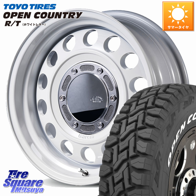 MANARAY MID GARCIA CISCO Type2 ホイール 14インチ 14 X 4.5J +45 4穴 100 TOYOTIRES オープンカントリー RT ホワイトレター 在庫● OPENCOUNTRY R/T トーヨー 165/80R14 97*95 ハイゼット アゲトラCustom車用※軽自動車専用ホイール※
