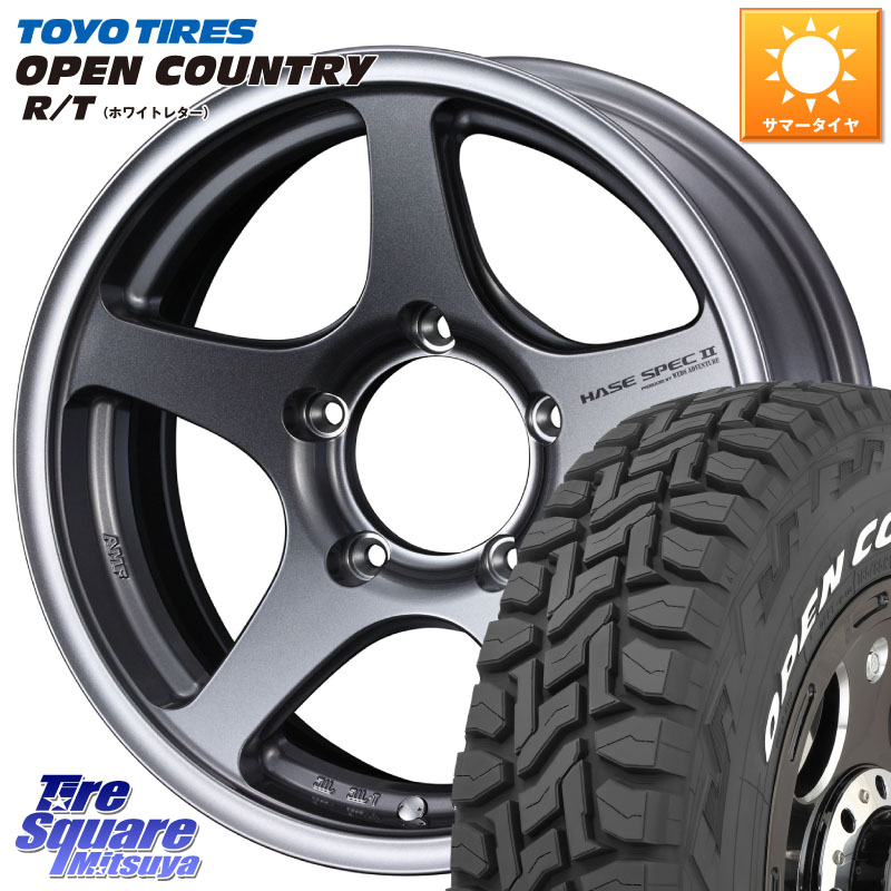 TOYOTIRES オープンカントリー RT ホワイトレター 在庫● OPENCOUNTRY R/T トーヨー 215/65R16 109*107WEDS Adventure HASE SPEC2 (GM) ※インセット-5 ホイール 16インチ 16X6.0J 0 5穴 139.7 ジムニー専用(要オーバーフェンダー等) ジムニ&minus;シエラ/ノマド(カスタム)｜タイヤスクエアミツヤ