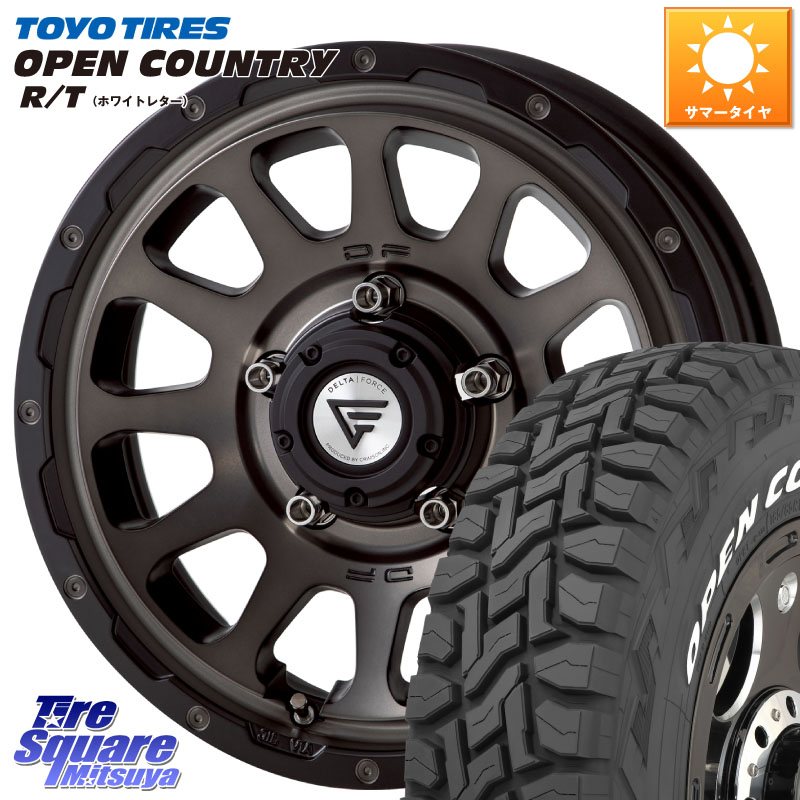 TOYOTIRES オープンカントリー RT ホワイトレター 在庫● OPENCOUNTRY R/T トーヨー 215/65R16 109*107DELTA FORCE デルタフォース オーバル ジムニー専用 ホイール 16インチ 16X5.5J 20 5穴 139.7 ジムニー専用(要オーバーフェンダー等) AZオフロード カスタムサイズ|タイヤスクエアミツヤ