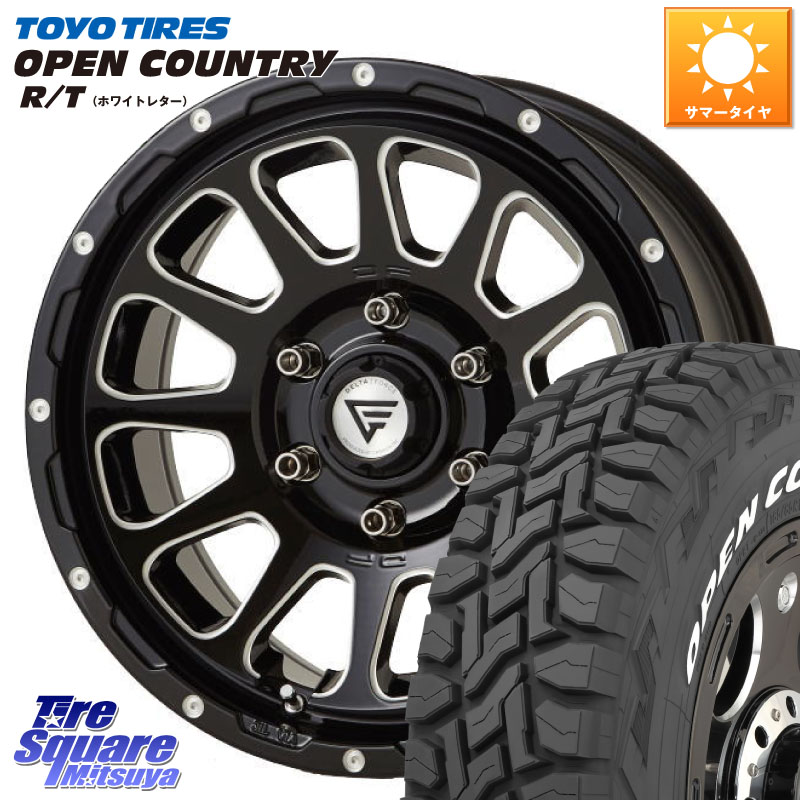 DELTA FORCE デルタフォース オーバル 6穴 ホイール 17インチ 17 X 8.0J +20 6穴 139.7 TOYOTIRES オープンカントリー RT 在庫● ホワイトレター OPENCOUNTRY R/T トーヨー 285/70R17
