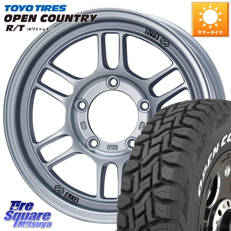 TOYOTIRES オープンカントリー RT ホワイトレター 在庫● OPENCOUNTRY R/T トーヨー 235/70R16ENKEI エンケイ ALLROAD RPT1 ジムニー ホイール 16インチ 16X6.0J 0 5穴 139.7 ジムニー専用(要リフトアップ/オーバーフェンダー等) ジムニ−シエラ/ノマド(カスタム) AZ|タイヤスクエアミツヤ