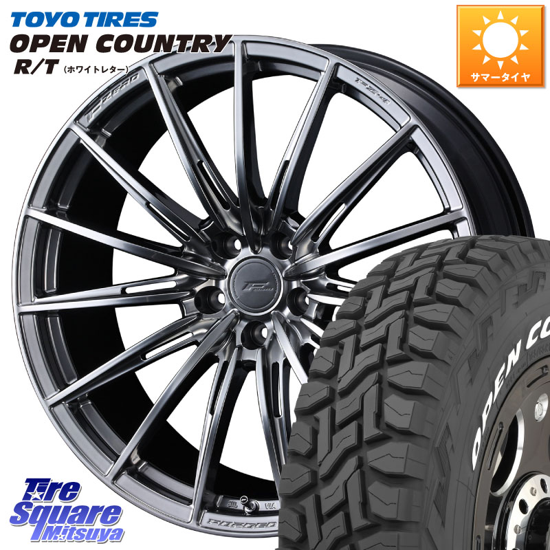 WEDS F ZERO FZ4 FZ-4 鍛造 FORGED 18インチ エフゼロ 18 X 8.0J +45 5穴 114.3 TOYOTIRES オープンカントリー RT 在庫● ホワイトレター OPENCOUNTRY R/T トーヨー 225/60R18 50系RAV4 80系ハリアー T32エクストレイル CX-5 CX-8 BT5レガシィアウトバック