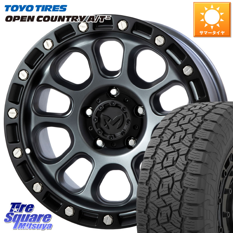 MKW M204 ドライグレー 17インチ 17 X 8.0J +38 5穴 114.3 TOYOTIRES オープンカントリー AT3 在庫● OPEN COUNTRY A/T3 215/60R17 20系アルファード