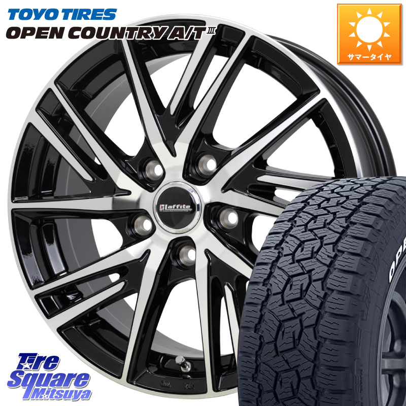 TOYOTIRES オープンカントリー AT3 在庫● ホワイトレター OPEN COUNTRY A/T3 235/60R18HotStuff ラフィット LW06-2 LW-06-2 ホイール 18インチ 18X8.0J 42 5穴 114.3 50系RAV4 60系RAV4 アリアARIYA T33エクストレイル アウトランダーPHEV トレイルシーカー RAV4 50系｜タイヤスクエアミツヤ 103,048円