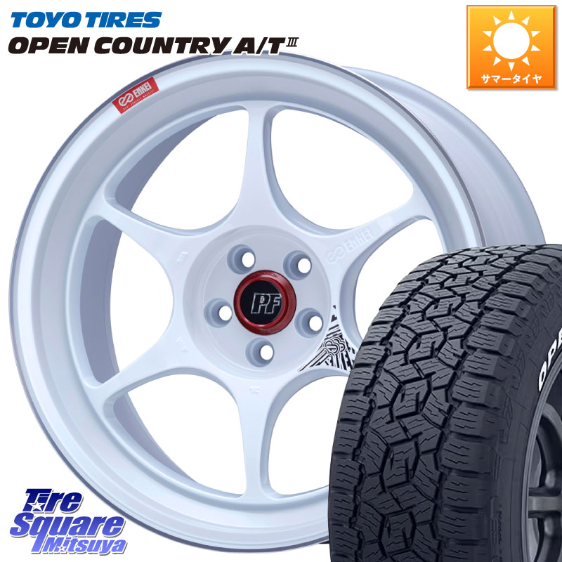 TOYOTIRES オープンカントリー AT3 在庫● ホワイトレター OPEN COUNTRY A/T3 235/60R18ENKEI エンケイ PerformanceLine PF06 ホイール 18インチ 18X8.0J 45 5穴 114.3 50系RAV4 60系RAV4 CX-60 CX-80 トレイルシーカー RAV4 50系 ソルテラ RAV4 60系 bZ4X CX-5 CX5 MA|タイヤスクエアミツヤ