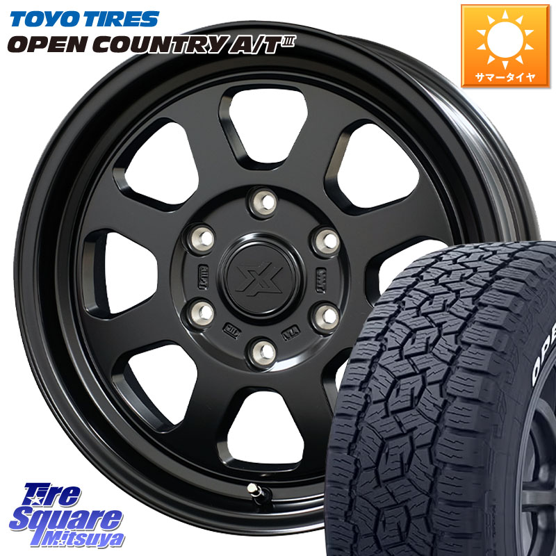 TOYOTIRES オープンカントリー AT3 在庫● A/T3 ホワイトレター 109/107 OPENCOUNTRY トーヨー 215/60R17 109*107コスミック X BLOOD XB02 XB-02 ホイール 17インチ 17X6.5J 38 6穴 139.7 200系ハイエース|タイヤスクエアミツヤ