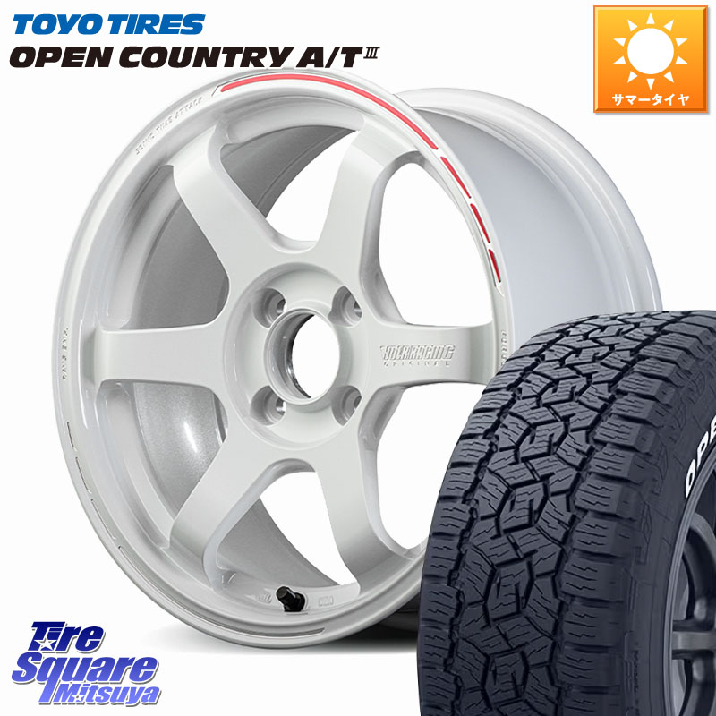 TOYOTIRES オープンカントリー AT3 在庫● A/T3 ホワイトレター OPENCOUNTRY トーヨー 185/65R15RAYS 【欠品次回3~4月】 TE37 SONIC TIME ATTACK EDITION 鍛造 ホイール 15インチ 15X6.0J 43 4穴 100 アクアクロスオーバー FITクロスター ノート NOTE 日産 アクア イス｜タイヤスクエアミツヤ