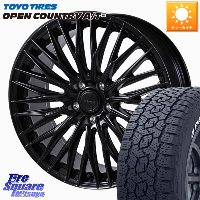 TOYOTIRES オープンカントリー AT3 在庫● ホワイトレター OPEN COUNTRY A/T3 235/60R18MONZA Warwic CLYVER クライヴァー ホイール 18インチ 18X7.5J 40 5穴 114.3 50系RAV4 60系RAV4 アリアARIYA T33エクストレイル CX-60 CX-80 アウトランダーPHEV トレイルシーカー｜タイヤスクエアミツヤ