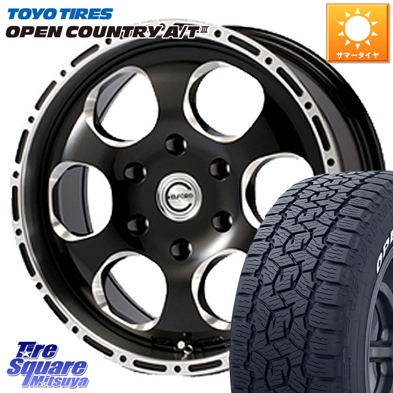 MEIWA Blood Stock One Piece ホイール 16インチ 16 X 7.0J(HIACE) +35 6穴 139.7 TOYOTIRES オープンカントリー AT3 在庫● ホワイトレター OPENCOUNTRY A/T3 109/107 215/65R16 109*107