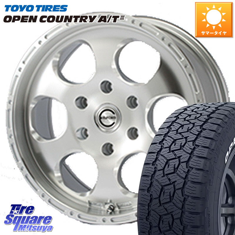 MEIWA Blood Stock One Piece ホイール 16インチ 16 X 7.0J(HIACE) +35 6穴 139.7 TOYOTIRES オープンカントリー AT3 在庫● ホワイトレター OPENCOUNTRY A/T3 109/107 215/65R16 109*107