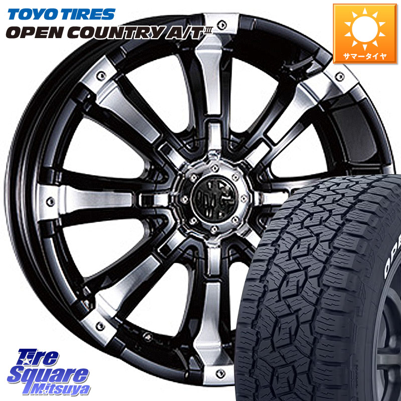 TOYOTIRES オープンカントリー AT3 在庫● A/T3 ホワイトレター OPENCOUNTRY トーヨー 285/70R17CRIMSON クリムソン BEAST ビースト ホイール 17インチ 17X8.0J 25 6穴 139.7 Tacoma|タイヤスクエアミツヤ