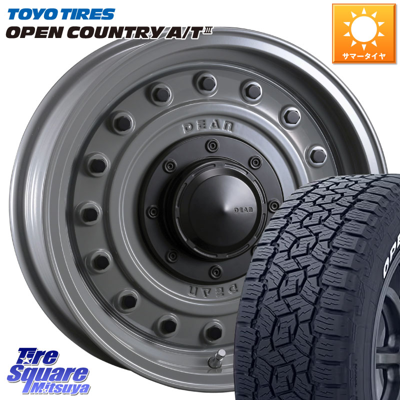 CRIMSON ディーン コロラド 16インチ 16 X 5.5J +20 5穴 139.7 TOYOTIRES オープンカントリー AT3 在庫● ホワイトレター OPENCOUNTRY A/T3 109/107 215/65R16 109*107 ジムニー専用(要オーバーフェンダー等)