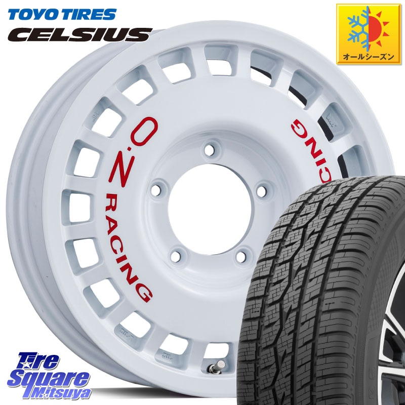 TOYOTIRES トーヨー タイヤ CELSIUS オールシーズンタイヤ 215/65R16OZ Rally Racing 4x4 ラリーレーシング ジムニーシエラ用 ※インセット-5 ホイール 16インチ 16X6.0J 0 5穴 139.7 ジムニー専用(要オーバーフェンダー等) ジムニ−シエラ/ノマド(カスタム) AZオフロ|タイヤスクエアミツヤ