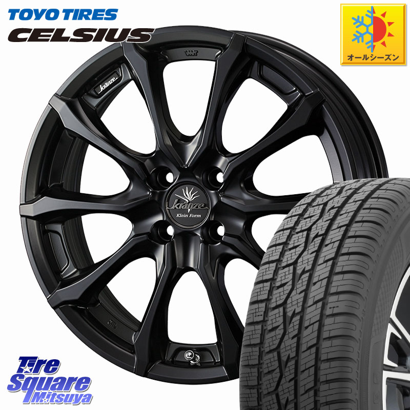 TOYOTIRES トーヨー タイヤ CELSIUS オールシーズンタイヤ 215/65R16 WEDS Kranze Versam 030EVO ホイール 16インチ クレンツェ ヴェルサム 16 X 6.5J +40 4穴 100