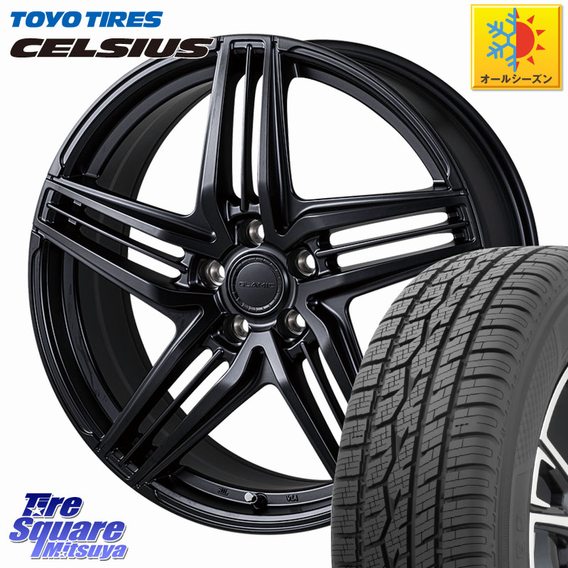 TOYOTIRES トーヨー タイヤ CELSIUS オールシーズンタイヤ 225/60R17KOSEI GLAMIC LX-S M14球面座ボルト専用 ホイール 17インチ 17X7.0J(M14B) 42 5穴 114.3 レクサスLBX|タイヤスクエアミツヤ