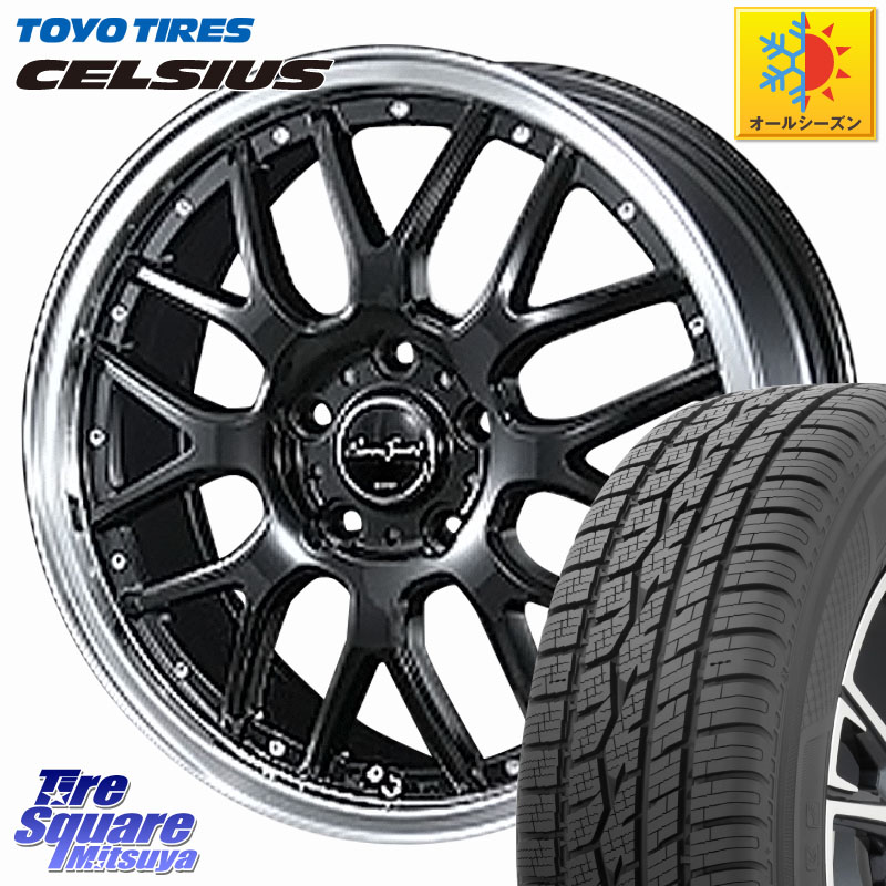 TOYOTIRES トーヨー タイヤ CELSIUS オールシーズンタイヤ 215/65R16 BLEST EuroSport Type815 ホイール 16インチ 16 X 6.0J +43 5穴 100