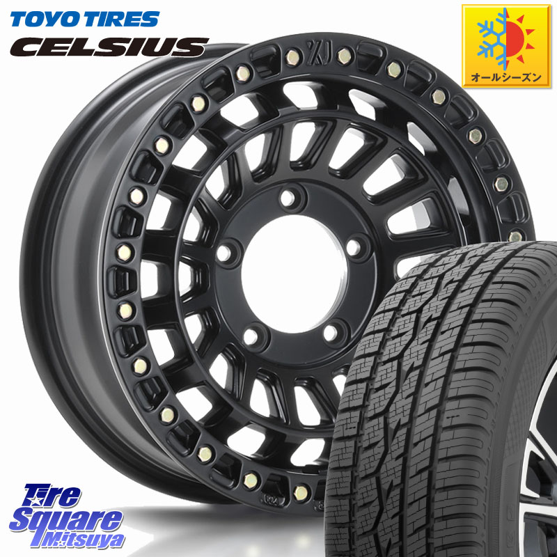 TOYOTIRES トーヨー タイヤ CELSIUS オールシーズンタイヤ 215/65R16 MLJ XJ08 XTREME-J ホイール 16インチ 16 X 5.5J +20 5穴 139.7 ジムニー専用(要オーバーフェンダー等)