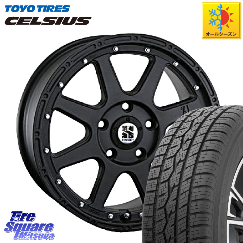TOYOTIRES トーヨー タイヤ CELSIUS オールシーズンタイヤ 215/65R16 MLJ XTREME-J エクストリームJ ホイール 16インチ 16 X 7.0J +35 5穴 114.3 30系ヴェルファイア 20系アルファード