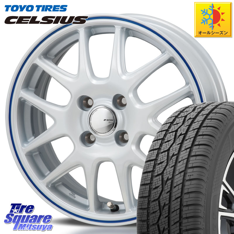 TOYOTIRES トーヨー タイヤ CELSIUS オールシーズンタイヤ 165/60R15 MONZA JP STYLE Jefa ジェファ 15インチ 15 X 5.5J +43 4穴 100 M900系タンク・ルーミー ミラージュ ダイハツ トールM900S・M910S スバル ジャスティM900F・M910F 103,430円