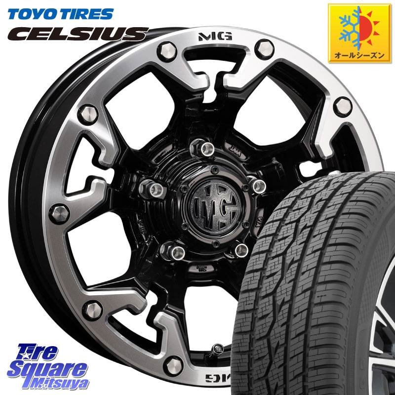 TOYOTIRES トーヨー タイヤ CELSIUS オールシーズンタイヤ 215/65R16 CRIMSON クリムソン GOLEM ゴーレム 16インチ 16 X 5.5J +20 5穴 139.7 ジムニー専用(要オーバーフェンダー等)
