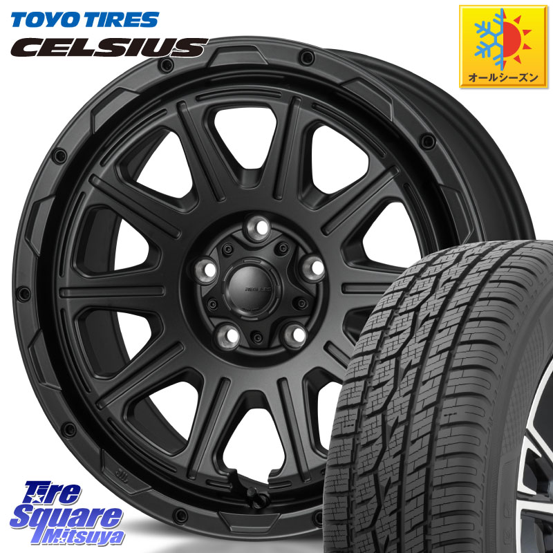 TOYOTIRES トーヨー タイヤ CELSIUS オールシーズンタイヤ 215/65R16 MONZA HI-BLOCK REGULES BK 16インチ 16 X 6.0J +40 4穴 100