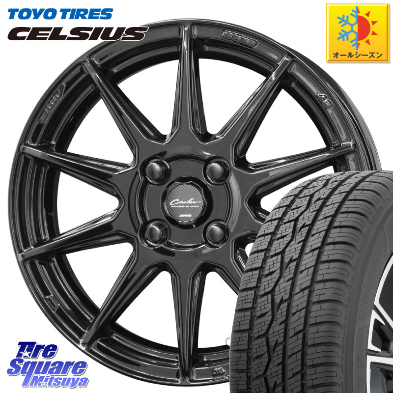 TOYOTIRES トーヨー タイヤ CELSIUS オールシーズンタイヤ 175/65R15 KYOHO キョウホウ CIRCLAR サーキュラー C10R 15インチ 15 X 5.5J +45 4穴 100 アクア 160系カローラフィールダー GR・GS系フィット クロスビー スイフト4穴 130系ヴィッツ スペイド