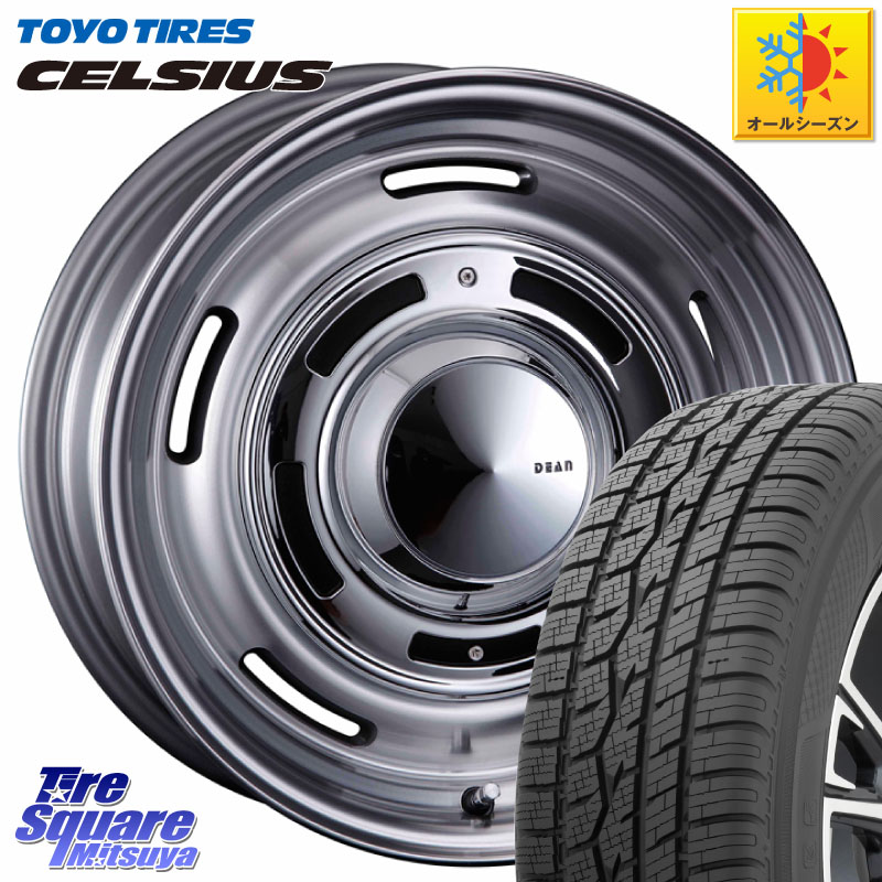 TOYOTIRES トーヨー タイヤ CELSIUS オールシーズンタイヤ 225/65R17CRIMSON ディーン クロスカントリー グレー 17インチ 欠品次回7月上～中予定 17X7.0J 38 5穴 114.3 50系RAV4 80系ハリアー T32エクストレイル CX-5 CX-8 BT5レガシィアウトバック ヴァンガード RAV4｜タイヤスクエアミツヤ