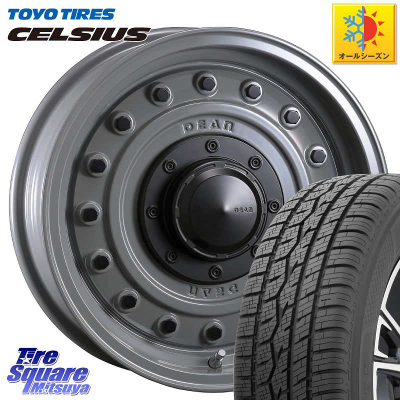 TOYOTIRES トーヨー タイヤ CELSIUS オールシーズンタイヤ 205/60R16 CRIMSON ディーン コロラド 16インチ 16 X 7.0J +37 5穴 114.3