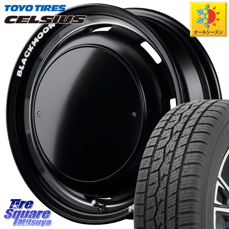 TOYOTIRES トーヨー タイヤ CELSIUS オールシーズンタイヤ 165/70R14 MANARAY MID Garcia CISCO BLACKMOON EDITION 14インチ 14 X 4.5J +45 4穴 100 Mx27/37/47Sソリオ・デリカD2 ハスラー MAx6S系ソリオ