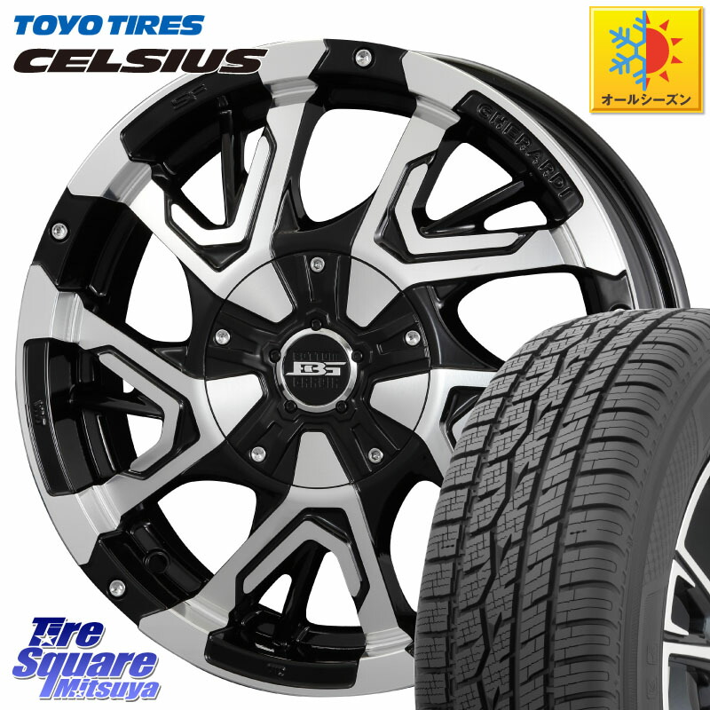 TOYOTIRES トーヨー タイヤ CELSIUS オールシーズンタイヤ 165/60R15 KOSEI ボトムガルシア ゲラルディ ホイール 15 X 4.5J +45 4穴 100 デリカミニ4WD キャスト[アクティバ] ハスラー ピクシスジョイ[Cグレード] ハイゼット アゲトラCustom車用※軽自動車専用ホイール