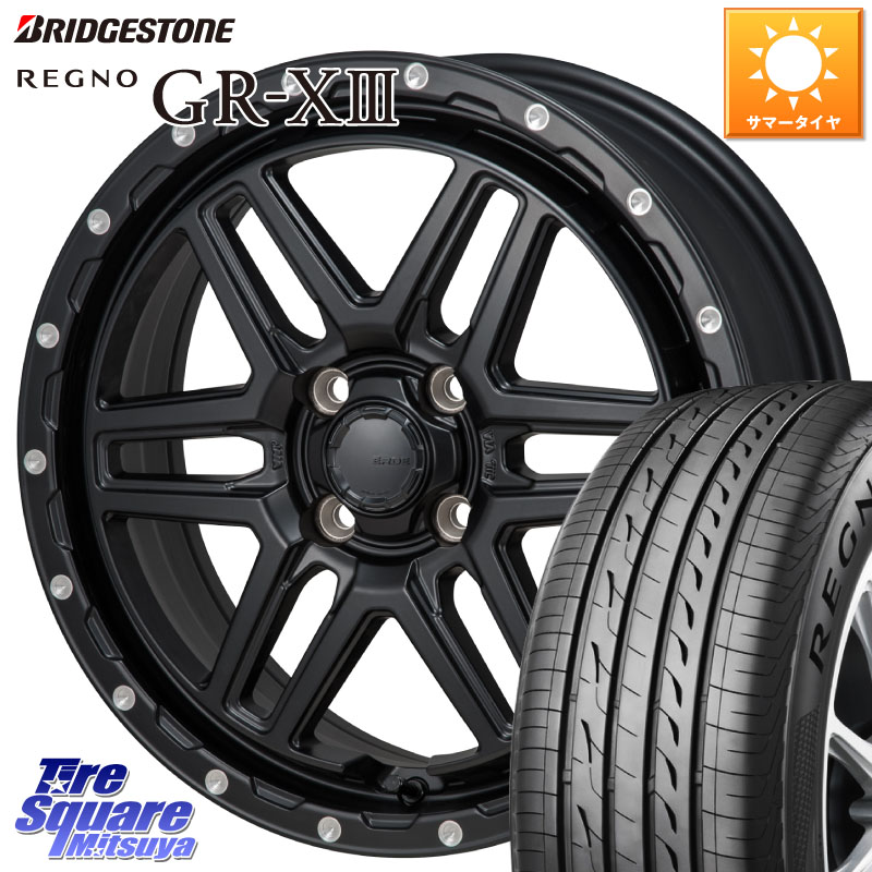 ブリヂストン REGNO GR-X3 GRX3 GR-XIII レグノ サマータイヤ 205/55R16MONZA HI-BLOCK ERDE 16インチ 16X6.0J 42 4穴 100 E13オーラ アクア|タイヤスクエアミツヤ