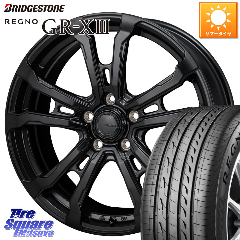 MONZA HI-BLOCK VILAS 17インチ 17 X 7.0J +48 5穴 114.3 ブリヂストン REGNO GR-X3 GRX3 GR-XIII レグノ サマータイヤ 215/50R17 プリウスアルファ リーフ FL系シビック MAZDA3 レヴォーグ