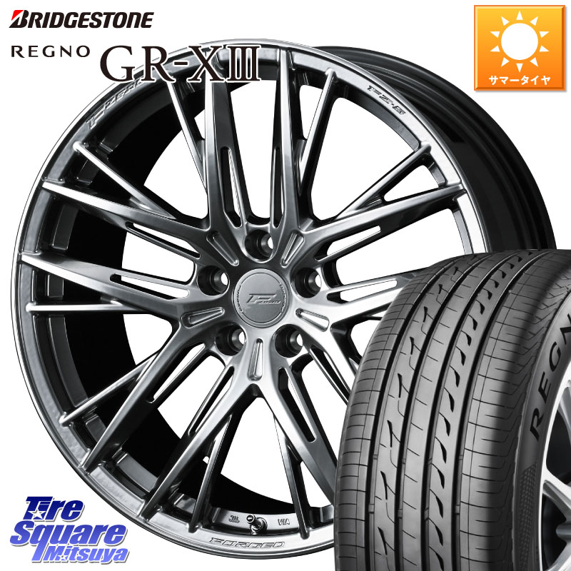ブリヂストン REGNO GR-X3 GRX3 GR-XIII レグノ サマータイヤ 245/35R19WEDS F ZERO FZ-5 FZ5 鍛造 FORGED ホイール 19インチ エフゼロ 19X8.5J 48 5穴 114.3 WRX-S4(VBH) インプレッサ WRX|タイヤスクエアミツヤ