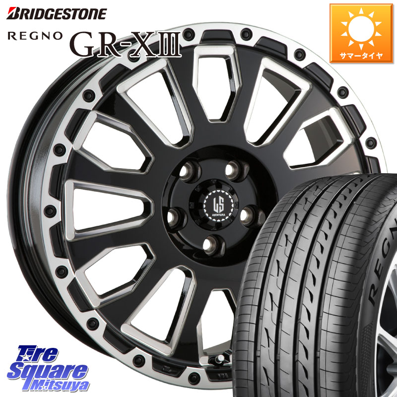 ブリヂストン REGNO GR-X3 GRX3 GR-XIII レグノ サマータイヤ 215/60R16阿部商会 LA STRADA AVENTURA アヴェンチュラ 16インチ 16X7.0J 42 5穴 114.3 ジューク JUKE 日産 マークXジオ エスティマ スカイラインセダン 日産 クラウンロイヤル クラウンハイブリッド クラ|タイヤスクエアミツヤ