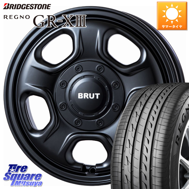 ブリヂストン REGNO GR-X3 GRX3 GR-XIII レグノ サマータイヤ 165/65R14BRUT ブルート BR-33 BR33 ホイール 14インチ 14X4.5J 45 4穴 100 デリカミニ4WD キャスト[アクティバ] ハスラー ピクシスジョイ[Cグレード] ハイゼットアゲトラCustom車用※軽自動車専用ホイー｜タイヤスクエアミツヤ