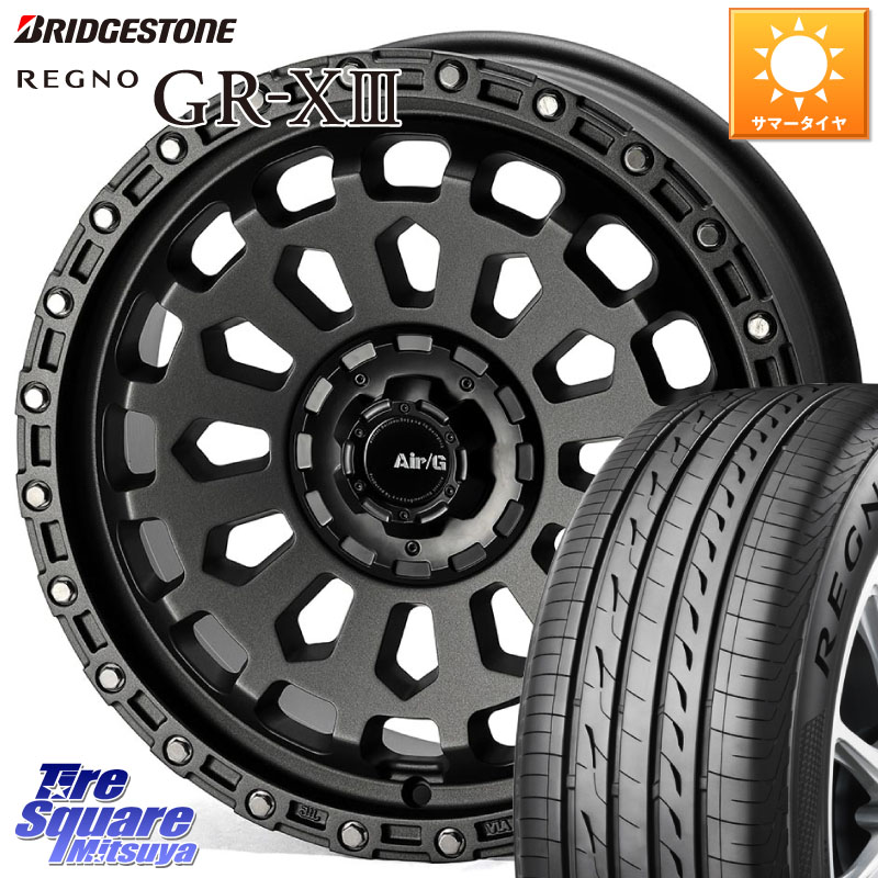 4X4エンジニアリング Air/G VULCAN MG ホイール 17インチ 17 X 7.0J +35 5穴 114.3 ブリヂストン REGNO GR-X3 GRX3 GR-XIII レグノ サマータイヤ 225/45R17 GRヤリスRSノーマルキャリパー 146,190円