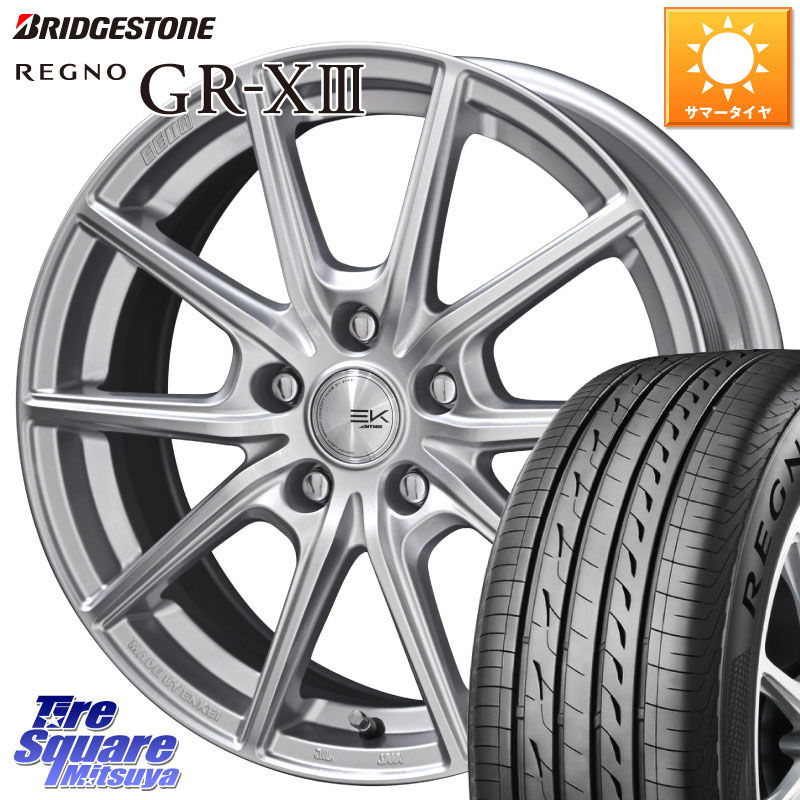 KYOHO SEIN EK ザインEK ホイール 17インチ 17 X 7.0J +42 5穴 114.3 ブリヂストン REGNO GR-X3 在庫● 2025~2026年製 GRX3 GR-XIII レグノ サマータイヤ 215/45R17