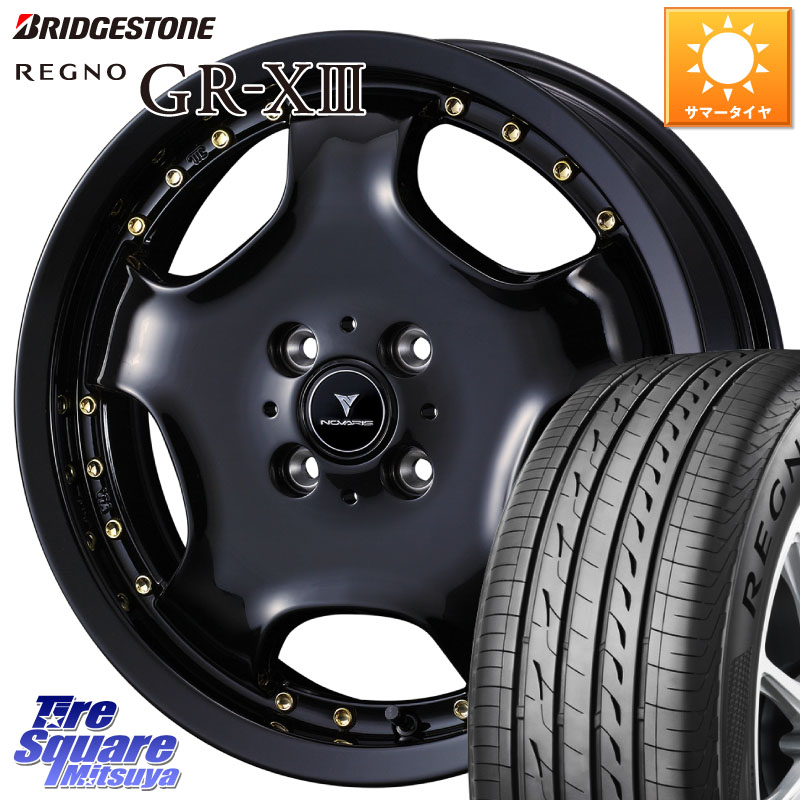 ブリヂストン REGNO GR-X3 GRX3 GR-XIII レグノ サマータイヤ 175/60R16WEDS NOVARIS ASSETE D1 特価● ホイール 16インチ ノヴァリス アセット 16X5.0J 45 4穴 100｜タイヤスクエアミツヤ