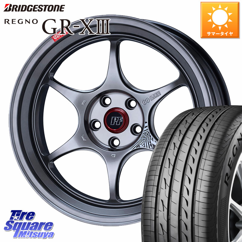 ブリヂストン REGNO GR-X3 GRX3 GR-XIII レグノ サマータイヤ 245/35R19ENKEI エンケイ PerformanceLine PF06 シルバー ホイール 19インチ 19X8.0J 45 5穴 114.3 WRX-S4(VBH) クラウンマジェスタ クラウンハイブリッド 220・H20系 クラウン 220系 アリスト WRX S4 イ｜タイヤスクエアミツヤ