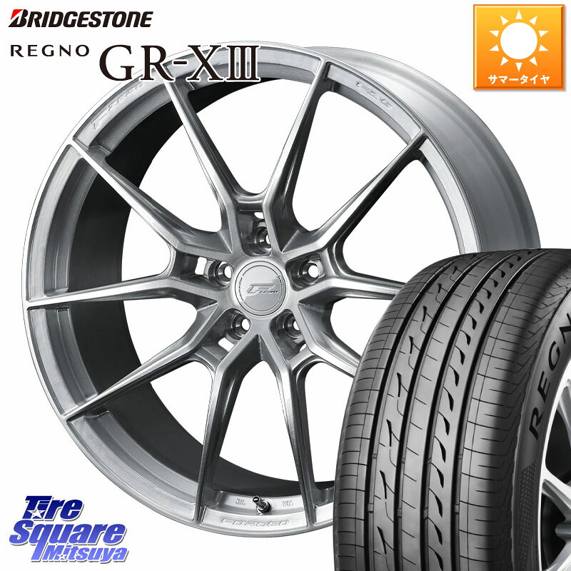 WEDS 【欠品次回4月下旬】 F ZERO FZ-6 FZ6 鍛造 FORGED ホイール 20インチ エフゼロ 20 X 8.5J +30 5穴 114.3 ブリヂストン REGNO GR-X3 GRX3 GR-XIII レグノ サマータイヤ XL 245/40R20 20系アルファード