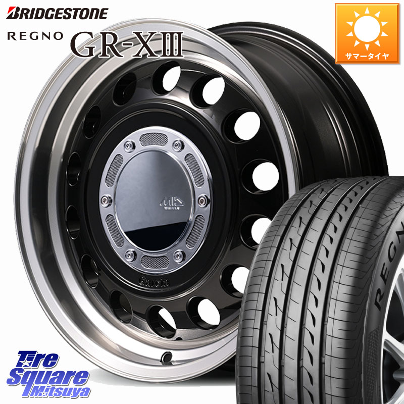 ブリヂストン REGNO GR-X3 GRX3 GR-XIII レグノ サマータイヤ 165/55R14MANARAY MID GARCIA CISCO Type2 ホイール 14インチ 14X5.0J 42 4穴 100 ハイゼットアゲトラCustom車用※軽自動車専用ホイール※ モコ 日産 キャリイ エブリイ アゲトラ｜タイヤスクエアミツヤ 81,054円