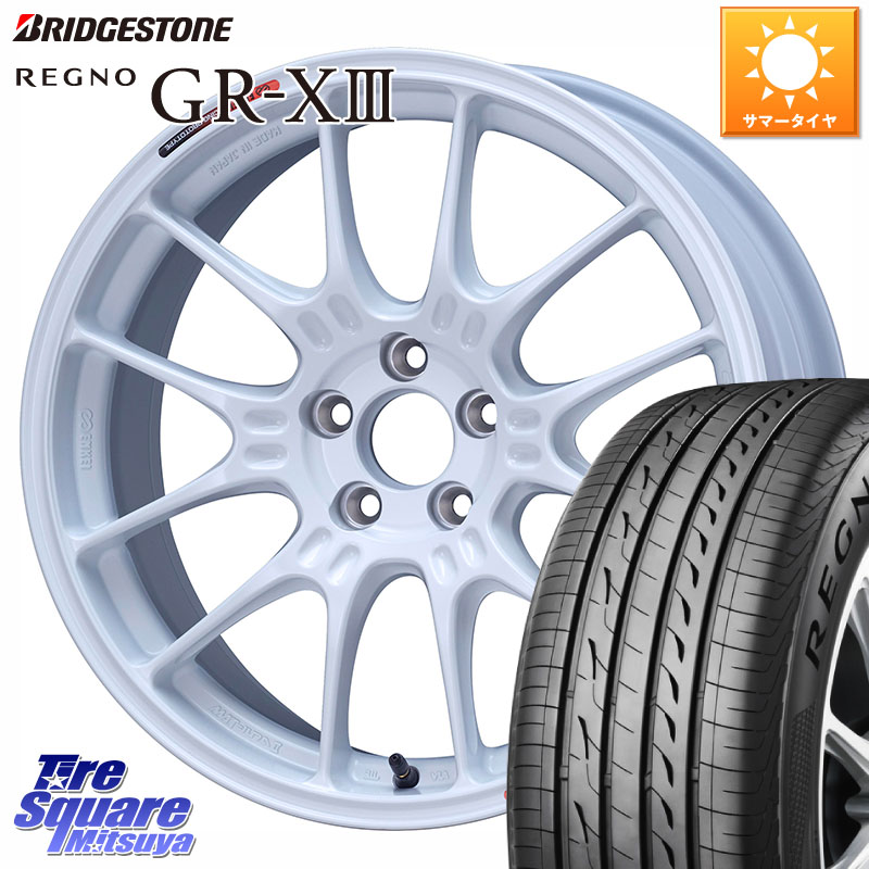 ブリヂストン REGNO GR-X3 在庫● 2025~2026年製 GRX3 GR-XIII レグノ サマータイヤ 215/45R17ENKEI Racing GTC02 For GR86 / BRZ Cup ホイール 17インチ 17X7.5J 44 5穴 100 210/A10系カローラ カローラスポーツ 50系プリウス BRZ/86/GR86 CT レクサス GR 86 ハチロク|タイヤスクエアミツヤ
